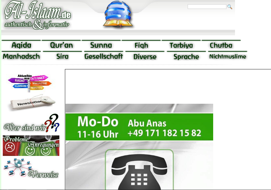 Al Islaam Website In German