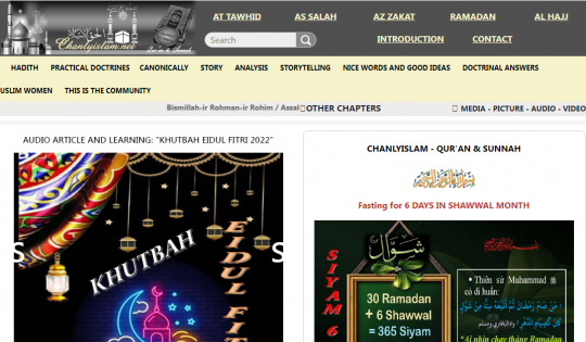 Website of True Islam